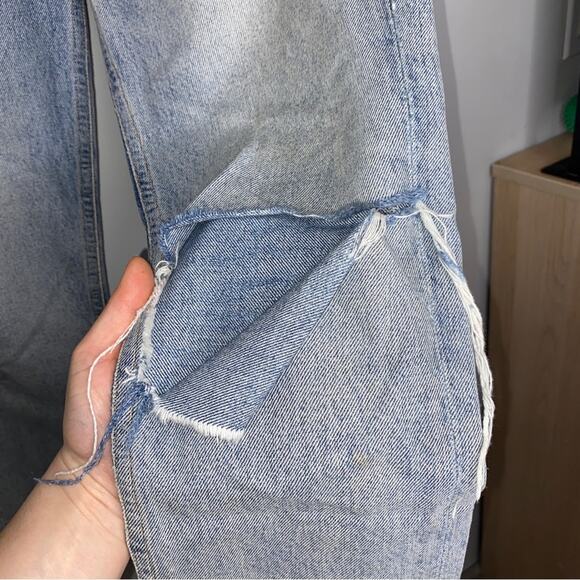 Agolde Riley Hi Rise Straight Crop Jeans - Picture 10 of 11